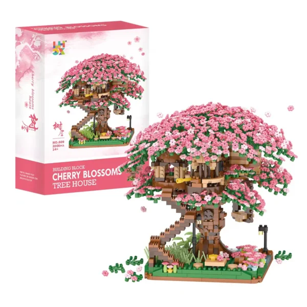 Cherry Blossom Tree House Bricks