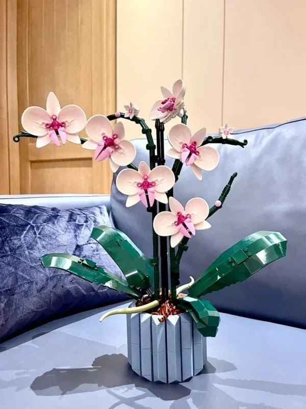 Orchid Flower Building Blocks Large - Image 10