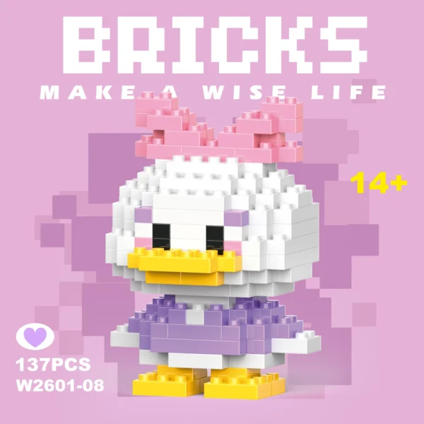 Daisy Duck Building Blocks