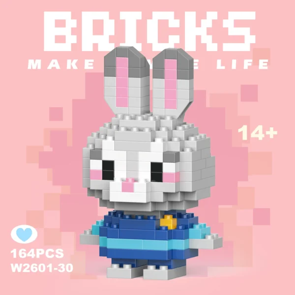 Judy Hopps Zootopia Building Blocks