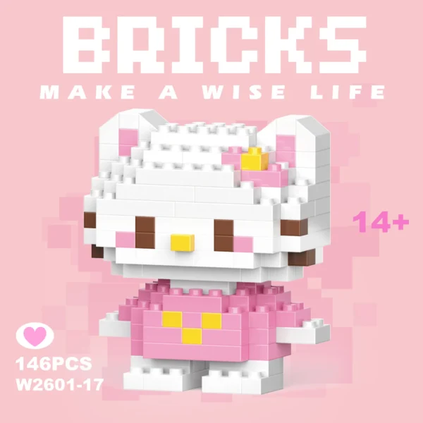 Hello Kitty Mini Building Blocks