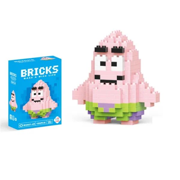 Patrick the Starfish Building Blocks