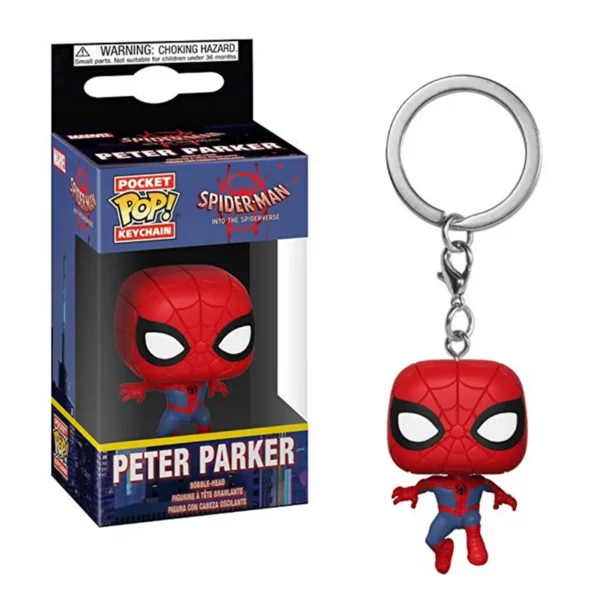 Peter Parker (Spiderman) Funko Pop Keychain
