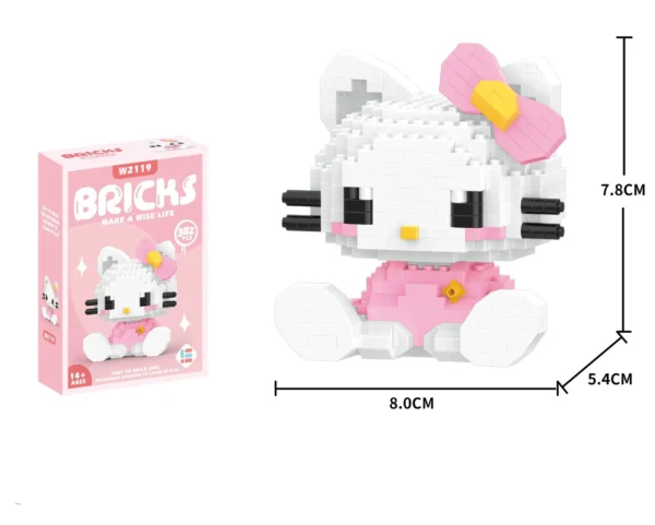 Hello Kitty Large Building Block - Image 2