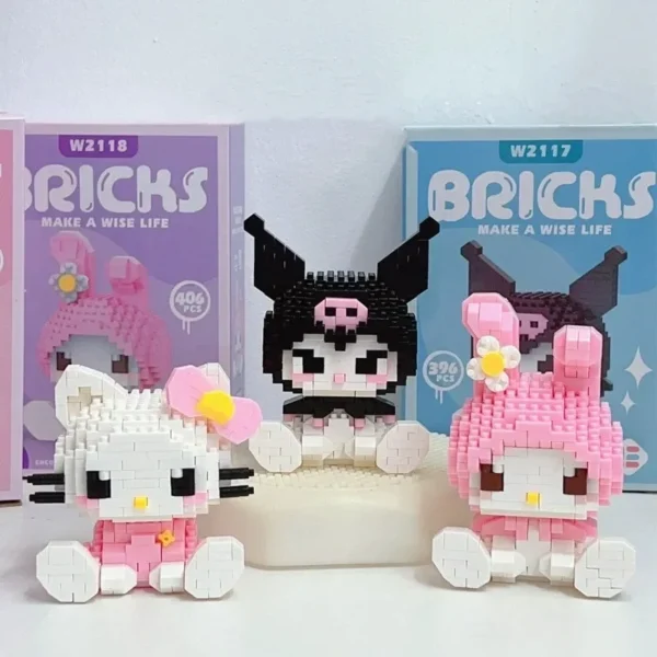 Kuromi Large Building Block - Image 2