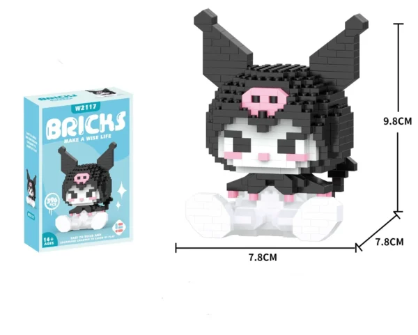 Kuromi Large Building Block - Image 3