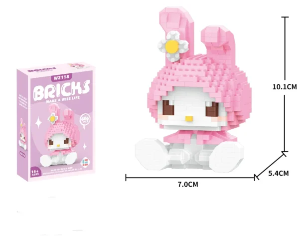 My Melody Large Building Block - Image 3