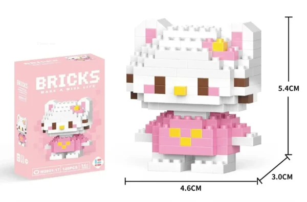 Hello Kitty Mini Building Blocks - Image 4