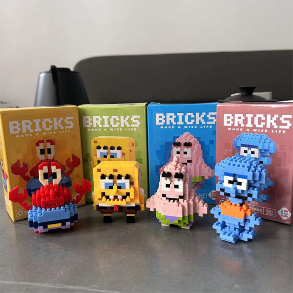 Spongebob Building Brick Blocks - Image 3