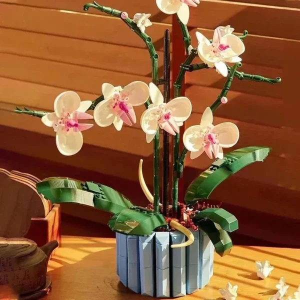 Orchid Flower Building Blocks Large - Image 11