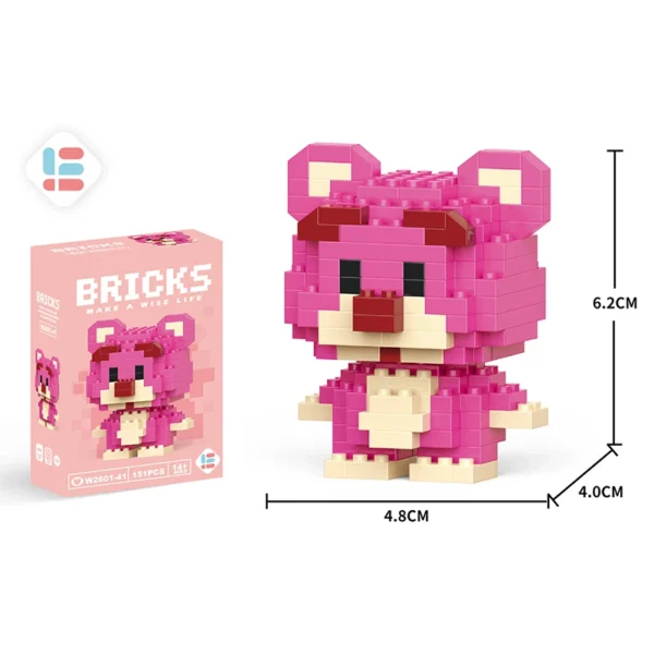 Lotso Bear Brick Blocks - Image 3