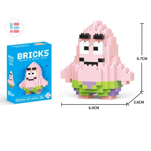 Patrick the Starfish Building Blocks - Image 2