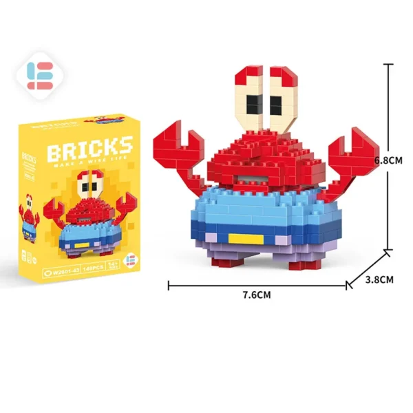 Mr. Krabs Building Brick Blocks - Image 4